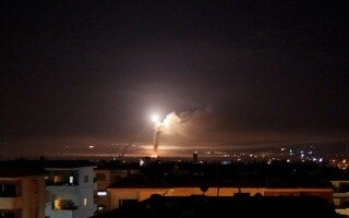 Израильские авиаудары по сирийским военным объектам