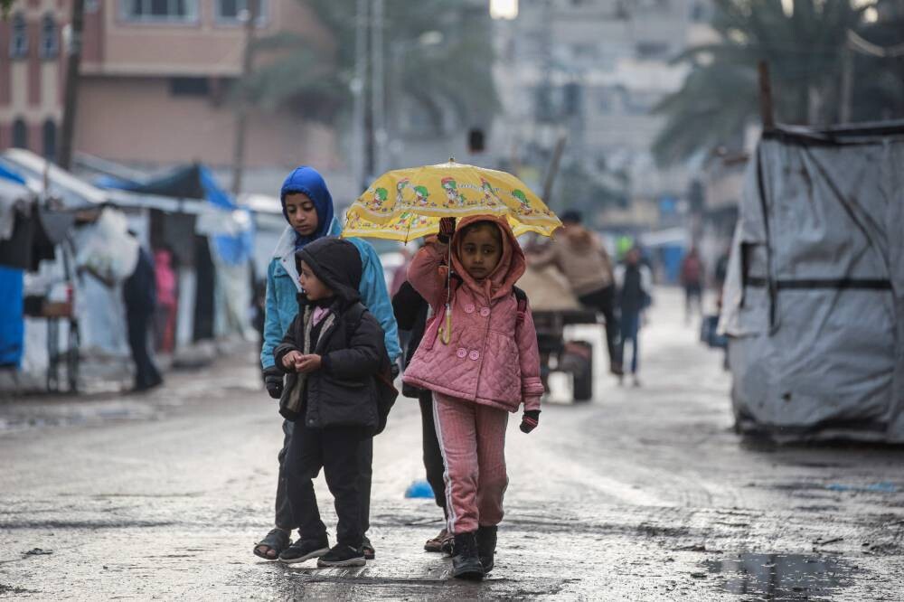 Heavy Rains Flood Displacement Camps in Syria