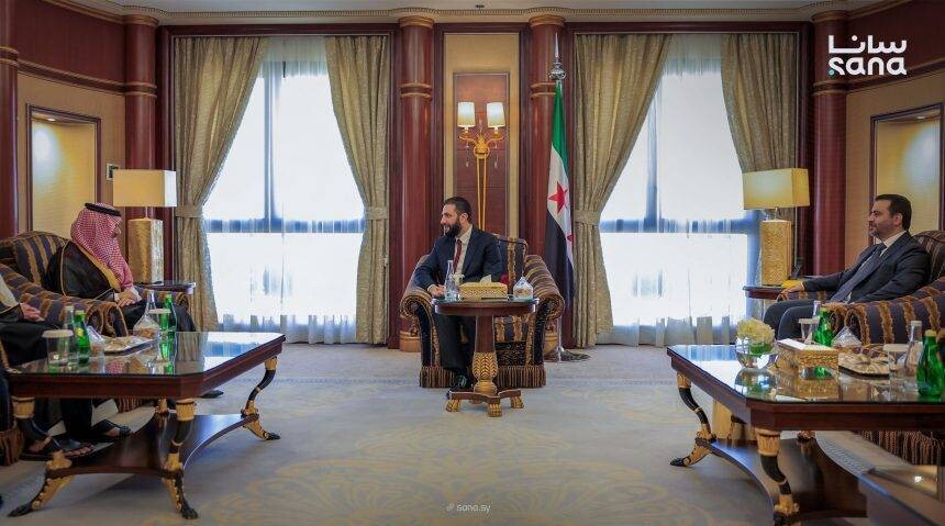 Syrian President and Saudi FM Hold Talks in Riyadh