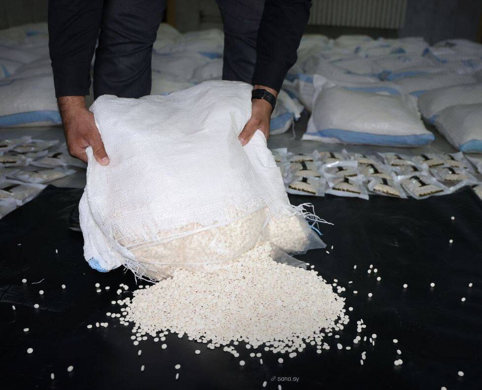 Syria Seizes 11 Million Captagon Tablets