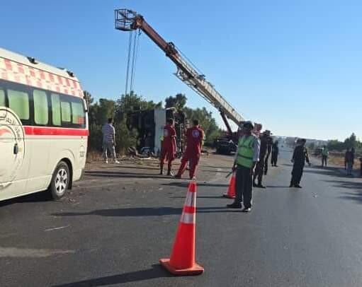 Смертельная авария на дороге Хомс-Дамаск