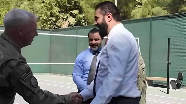Syrian President plays basketball with U.S. generals