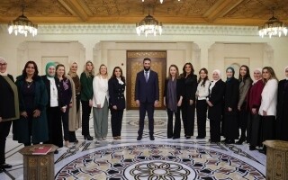 Syria's New Leader Introduces Wife at Official Meeting