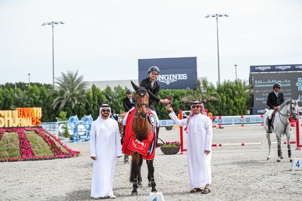 Syrian Rider Osama Al-Zubeibi Triumphs